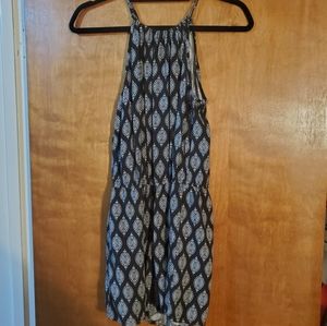 Mossimo Supply Co. Black and White Romper (M)